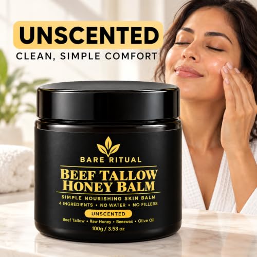 Bare Ritual Tallow Honey Balm, 100g