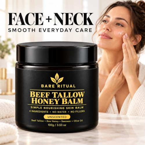 Bare Ritual Tallow Honey Balm, 100g