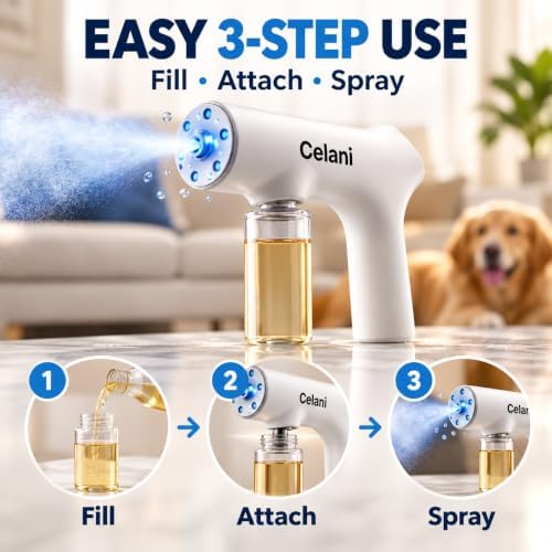 Celani Portable Odor Eliminator Spray Gun