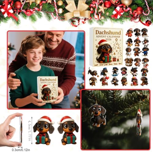 Christmas Dog Advent Calendar 2026, Christmas Bull Terrier Advent Calendar 2026