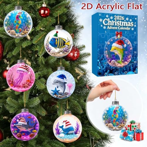 Advent Calendar 2026, 24 Day Christmas Countdown Calendar, #Q