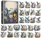 Animal Advent Calendar 2026, 2D Acrylic Christmas Countdown Calendar, #T
