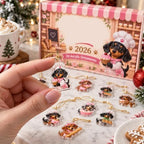 Christmas Dog Advent Calendar 2026, 24 Day Christmas Countdown Calendar, #K