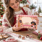 Christmas Dog Advent Calendar 2026, 24 Day Christmas Countdown Calendar, #K