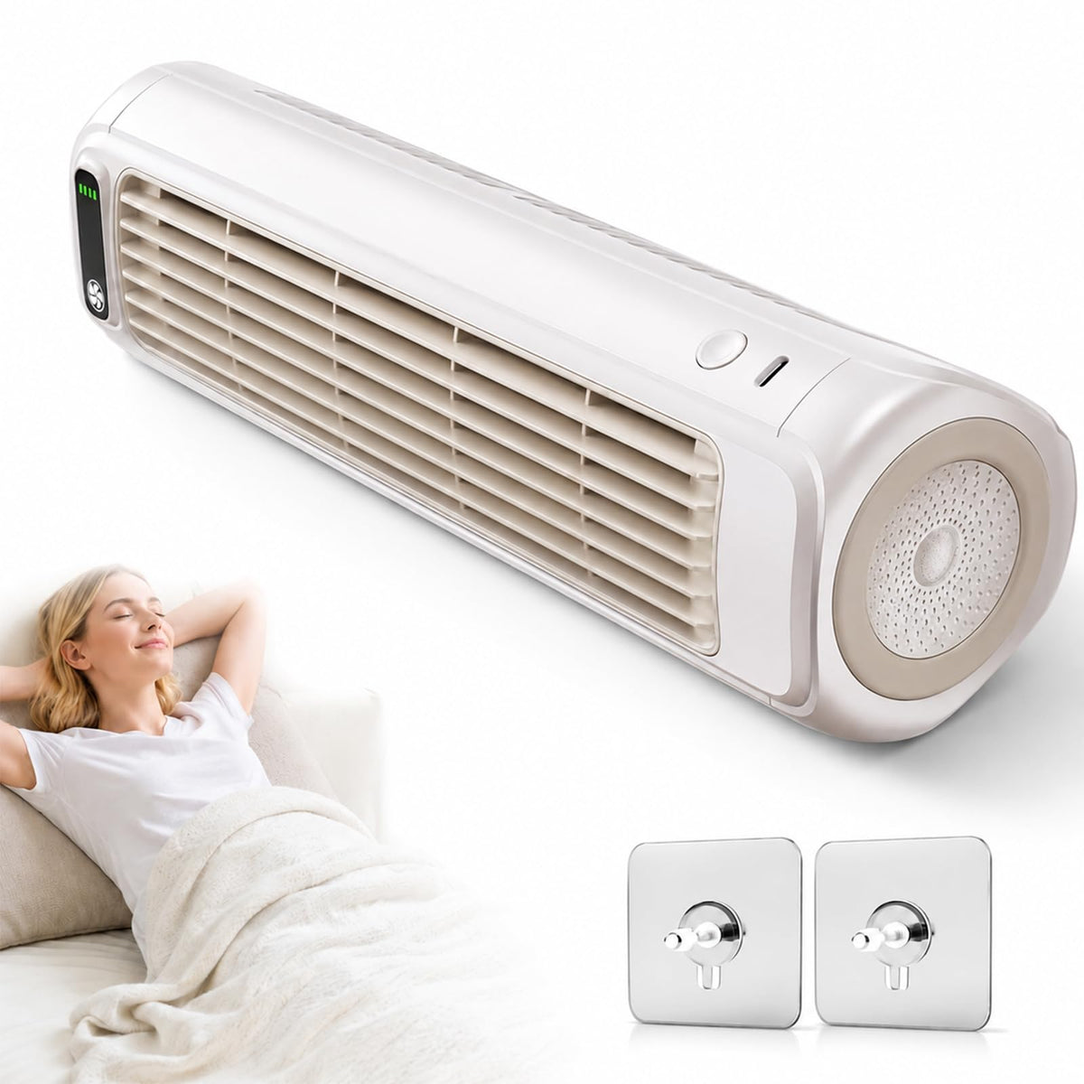 Upgrade Cooling Ace Portable Air conditioner Mini Cooling Fan with 3 Speeds