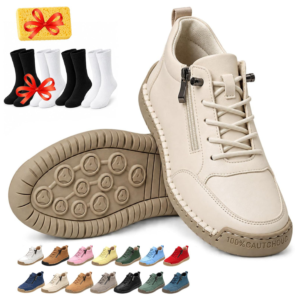 2027 Urban Comfortable Orthopedic Zipper Sneakers for Women Men
