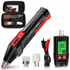 Digital Circuit Breaker Finder and Outlet Tester Kit with LCD Display