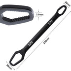 Universal Double Ended Wrench Set, Self Adjusting Heavy Duty Multifunctional Repair Tool