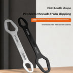 Universal Double Ended Wrench Set, Self Adjusting Heavy Duty Multifunctional Repair Tool