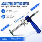 PVC Internal Pipe Cutter, Inside Tool with Diamond Cutting Wheel (A)