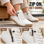 2027 Urban Comfortable Orthopedic Zipper Sneakers for Women Men