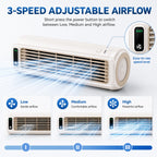 Upgrade Cooling Ace Portable Air conditioner Mini Cooling Fan with 3 Speeds