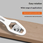 Universal Double Ended Wrench Set, Self Adjusting Heavy Duty Multifunctional Repair Tool