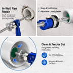 PVC Internal Pipe Cutter, Inside Tool with Diamond Cutting Wheel (A)