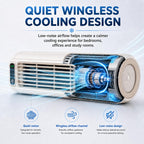 Upgrade Cooling Ace Portable Air conditioner Mini Cooling Fan with 3 Speeds