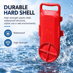 Portable Bucket Washing Machine, 5-Gallon Mini Washer with Timer (red)