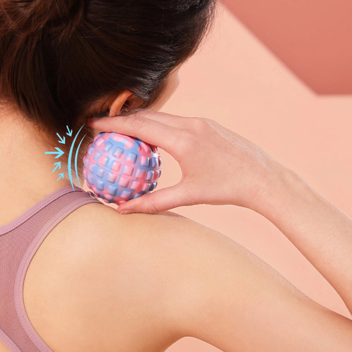 Feet Fascia Ball Lightweight Fitness Muscle Massage Ball Portable High-Intensity Fitness Yoga Massage Ball