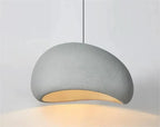 Nordic Wabi Sabi Style Led E27 Chandelier Lustre Dining Room Bedroom Hanghing Home Decor Bar Loft Pendant Fixtures Kitchen Lamp