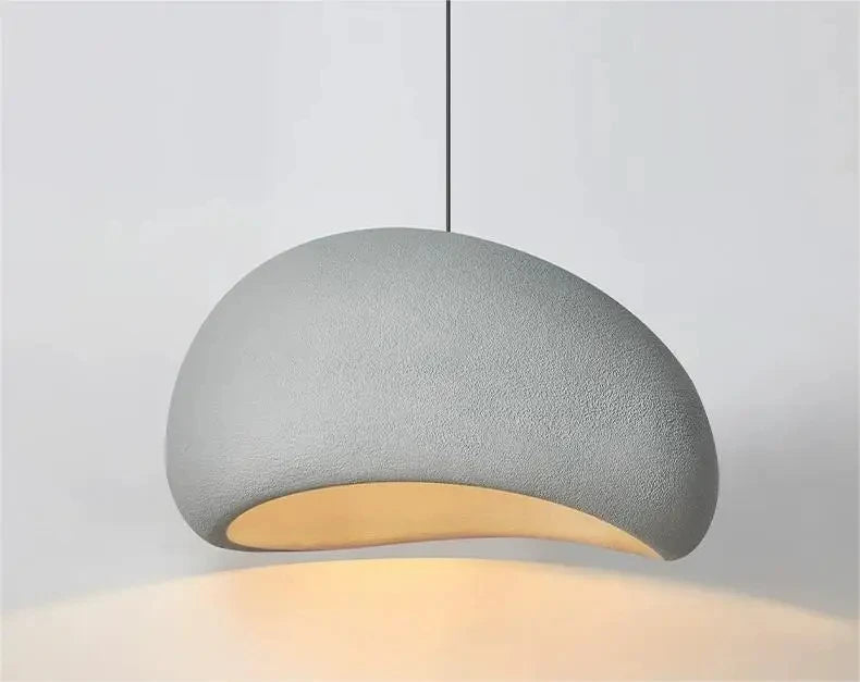 Nordic Wabi Sabi Style Led E27 Chandelier Lustre Dining Room Bedroom Hanghing Home Decor Bar Loft Pendant Fixtures Kitchen Lamp