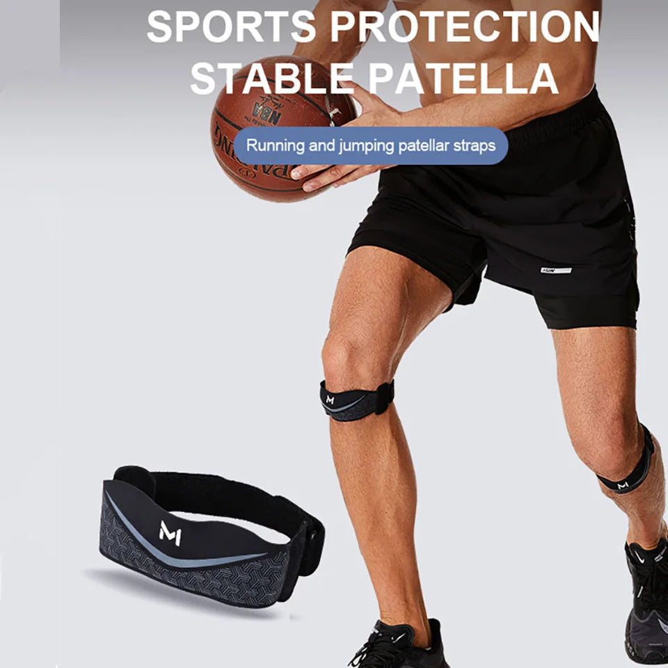 1PCS Adjustable Patella Stabilizer Brace For Knee Pain Relief Tendonitis & Arthritis Support Running Sports Strap Jumper