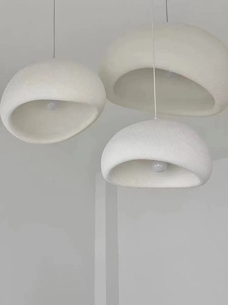 Nordic Wabi Sabi Style Led E27 Chandelier Lustre Dining Room Bedroom Hanghing Home Decor Bar Loft Pendant Fixtures Kitchen Lamp