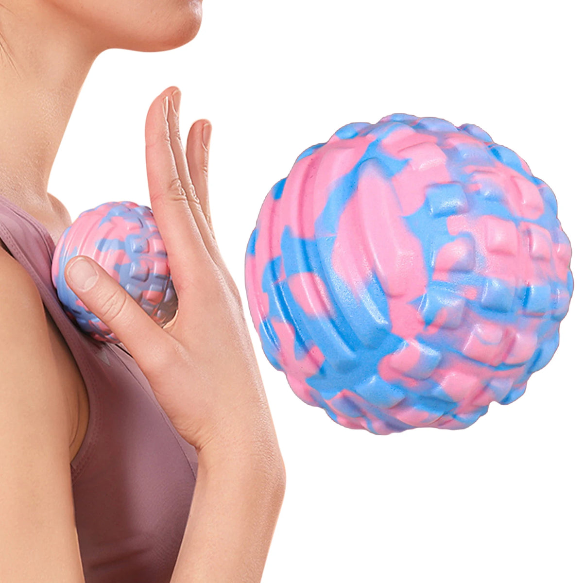 Feet Fascia Ball Lightweight Fitness Muscle Massage Ball Portable High-Intensity Fitness Yoga Massage Ball