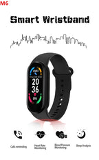M6 Smart Watch Men Women Monitor Fitness Sports Smart Band Fitpro Version Music Heart Rate Take Pictures Smartwatch for Android