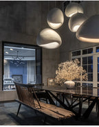 Nordic Wabi Sabi Style Led E27 Chandelier Lustre Dining Room Bedroom Hanghing Home Decor Bar Loft Pendant Fixtures Kitchen Lamp