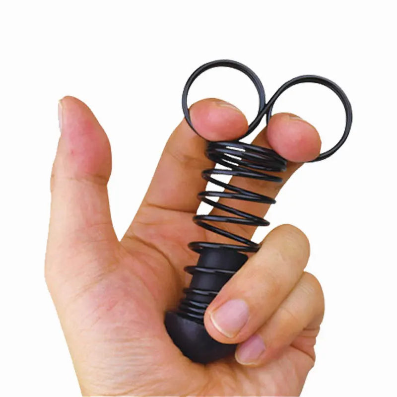 Silicone Metal Finger strength training Tool Hand Resistance Training Grip Strengtheners Grip Strength Trainer Sexy Gold Finger