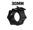 1/2Pcs 25/28/30mm Quick Release Barbell Clamps Spin Lock Barbell Collars Weight Bar Clips for Weightlifting Ad Strength Training