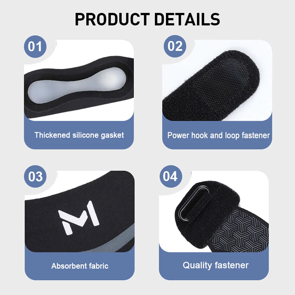 1PCS Adjustable Patella Stabilizer Brace For Knee Pain Relief Tendonitis & Arthritis Support Running Sports Strap Jumper