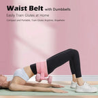 Versatility Slip-Resistant Hip Thrust Belt Widen Comfortable Booty Belt Strength Training Gym Accessories for Dumbbell