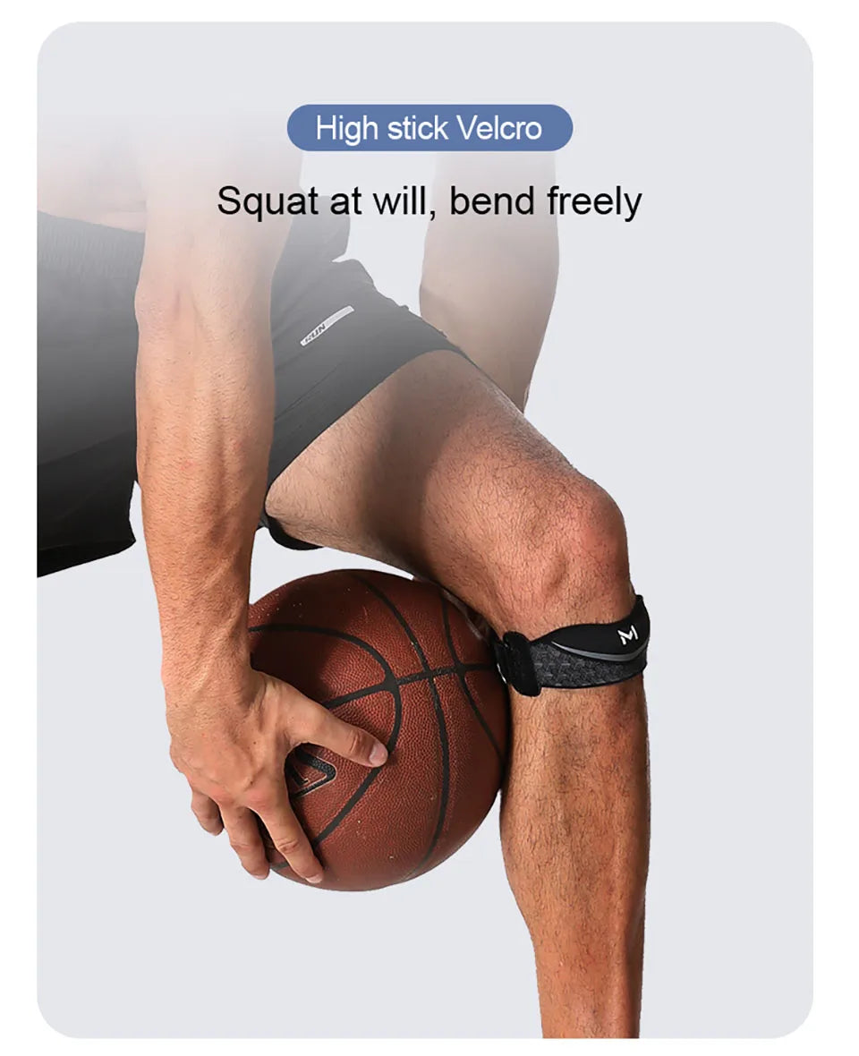 1PCS Adjustable Patella Stabilizer Brace For Knee Pain Relief Tendonitis & Arthritis Support Running Sports Strap Jumper
