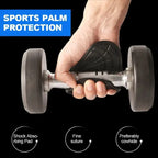 New 1Pair Silicone Weight Lifting Grip Pads Gloves Non-Slip Palm Protection Hand Grips Unisex Dumbbell Pull-up Strength Training