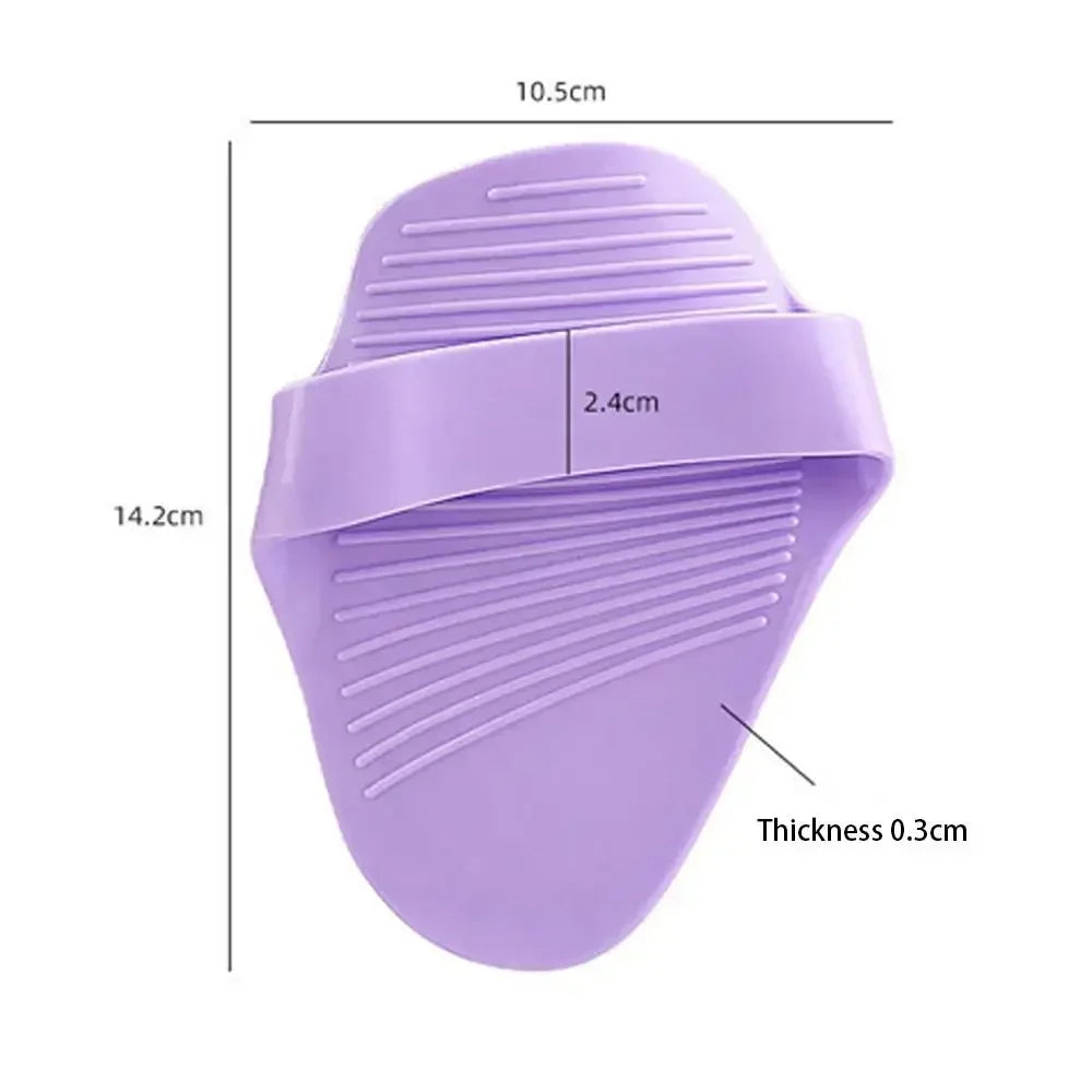 New 1Pair Silicone Weight Lifting Grip Pads Gloves Non-Slip Palm Protection Hand Grips Unisex Dumbbell Pull-up Strength Training