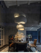 Nordic Wabi Sabi Style Led E27 Chandelier Lustre Dining Room Bedroom Hanghing Home Decor Bar Loft Pendant Fixtures Kitchen Lamp