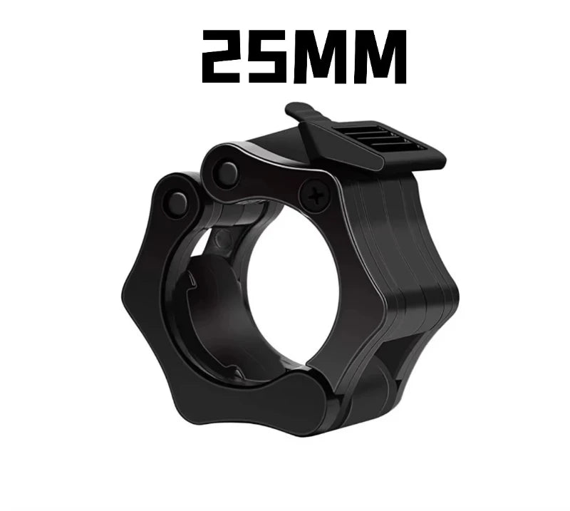 1/2Pcs 25/28/30mm Quick Release Barbell Clamps Spin Lock Barbell Collars Weight Bar Clips for Weightlifting Ad Strength Training