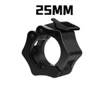 1/2Pcs 25/28/30mm Quick Release Barbell Clamps Spin Lock Barbell Collars Weight Bar Clips for Weightlifting Ad Strength Training