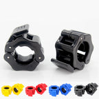 1/2Pcs 25/28/30mm Quick Release Barbell Clamps Spin Lock Barbell Collars Weight Bar Clips for Weightlifting Ad Strength Training