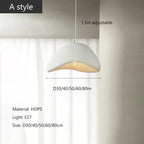 Nordic Wabi Sabi Style Led E27 Chandelier Lustre Dining Room Bedroom Hanghing Home Decor Bar Loft Pendant Fixtures Kitchen Lamp