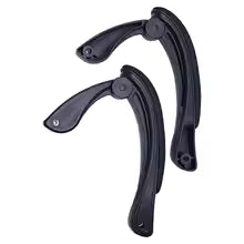 Generic 2Pcs Universal Office Chair Armrest Replacement Convenient Accessory Movable, 4 Holes, 37cmx6.5cmx28cm