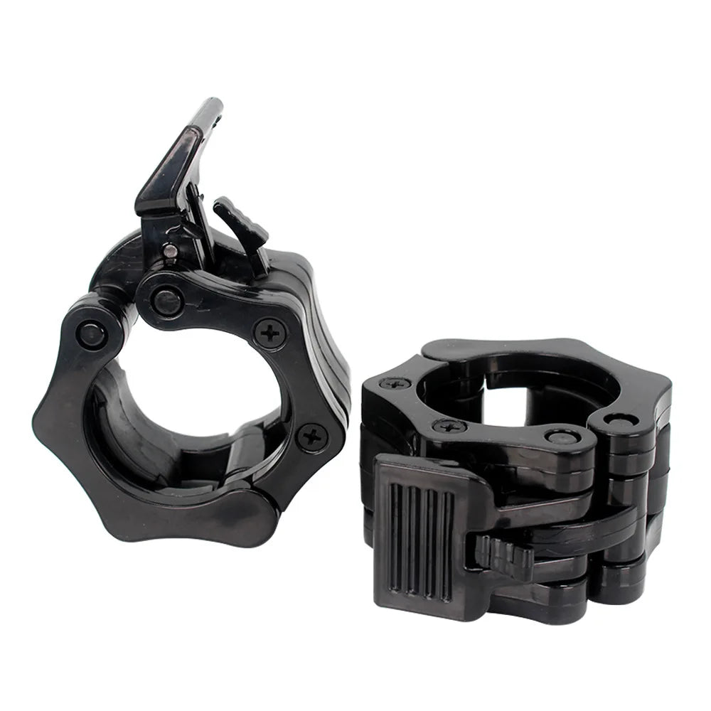 1/2Pcs 25/28/30mm Quick Release Barbell Clamps Spin Lock Barbell Collars Weight Bar Clips for Weightlifting Ad Strength Training