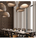 Nordic Wabi Sabi Style Led E27 Chandelier Lustre Dining Room Bedroom Hanghing Home Decor Bar Loft Pendant Fixtures Kitchen Lamp