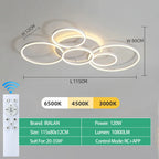 Modern LED Ceiling Chandelier Lighting For Home Living Study Room Bedroom Dimmable Ceiling lamp Indoor Lighting decoration Lamps