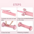 Versatility Slip-Resistant Hip Thrust Belt Widen Comfortable Booty Belt Strength Training Gym Accessories for Dumbbell