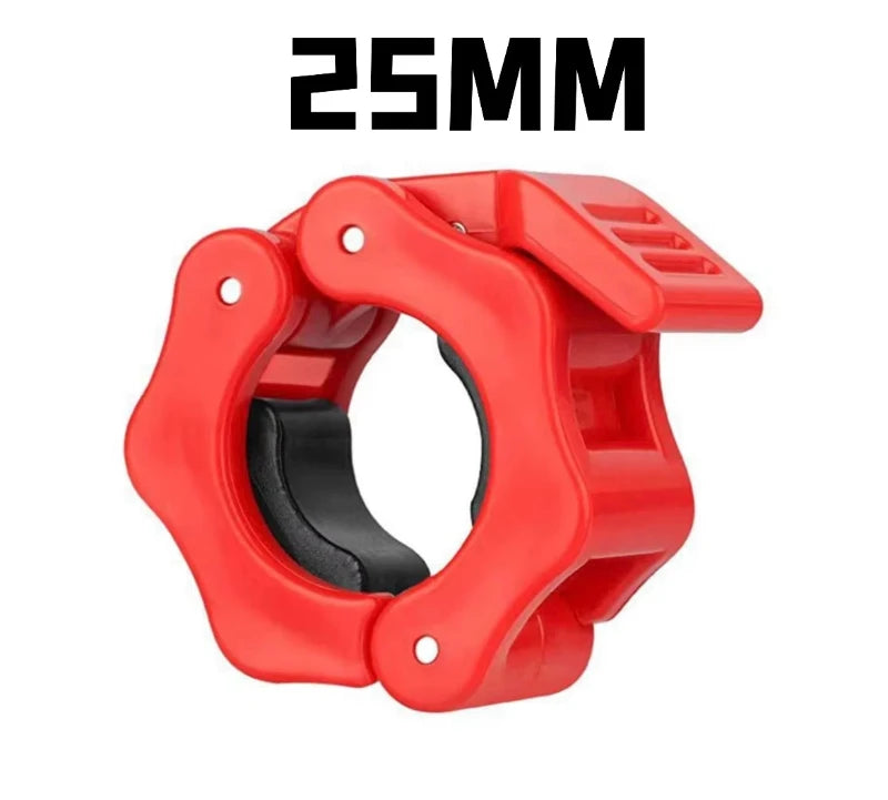 1/2Pcs 25/28/30mm Quick Release Barbell Clamps Spin Lock Barbell Collars Weight Bar Clips for Weightlifting Ad Strength Training