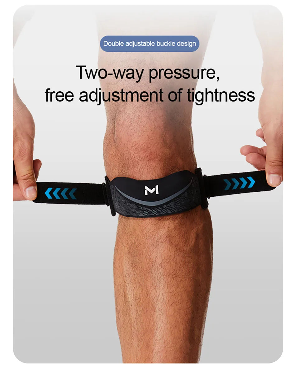 1PCS Adjustable Patella Stabilizer Brace For Knee Pain Relief Tendonitis & Arthritis Support Running Sports Strap Jumper