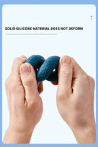 Hand Grip Ring with Silicone Carpal Expander, Strength Training Finger Ring, Increase Muscle Power and Body Building, 20-80LB