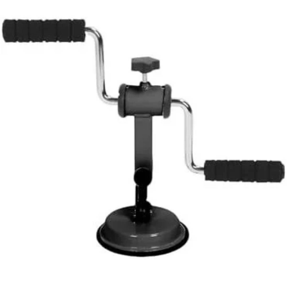 Arm Bike for Physical Exercise, Compact Arm Exerciser, Adjustable Resistance, Home Use Silent Exercise Machine Bike, for Arm and Shoulder Workout (Black)