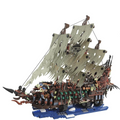 Pirate Ship Building Set with Lights, Flying Dutchman Model, 2159 Pieces